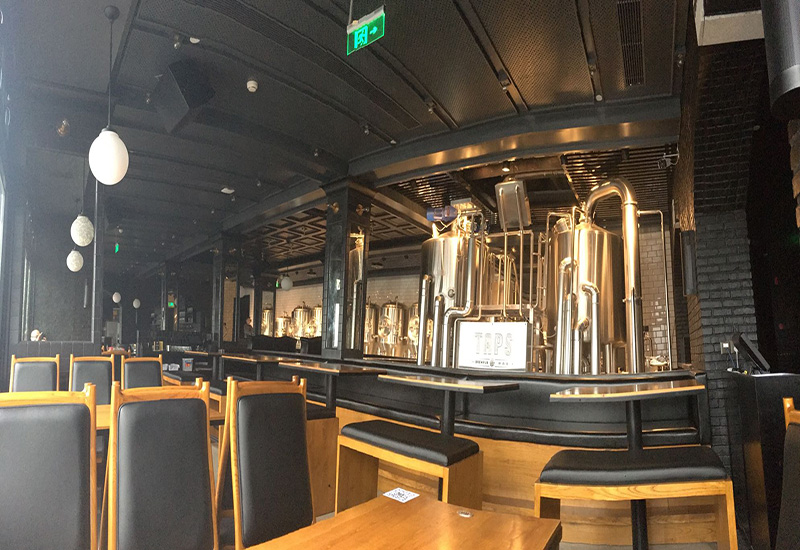 2016年8月 重慶TAPS 500L 精釀啤酒酒吧交鑰匙工程完成安裝 (15)
